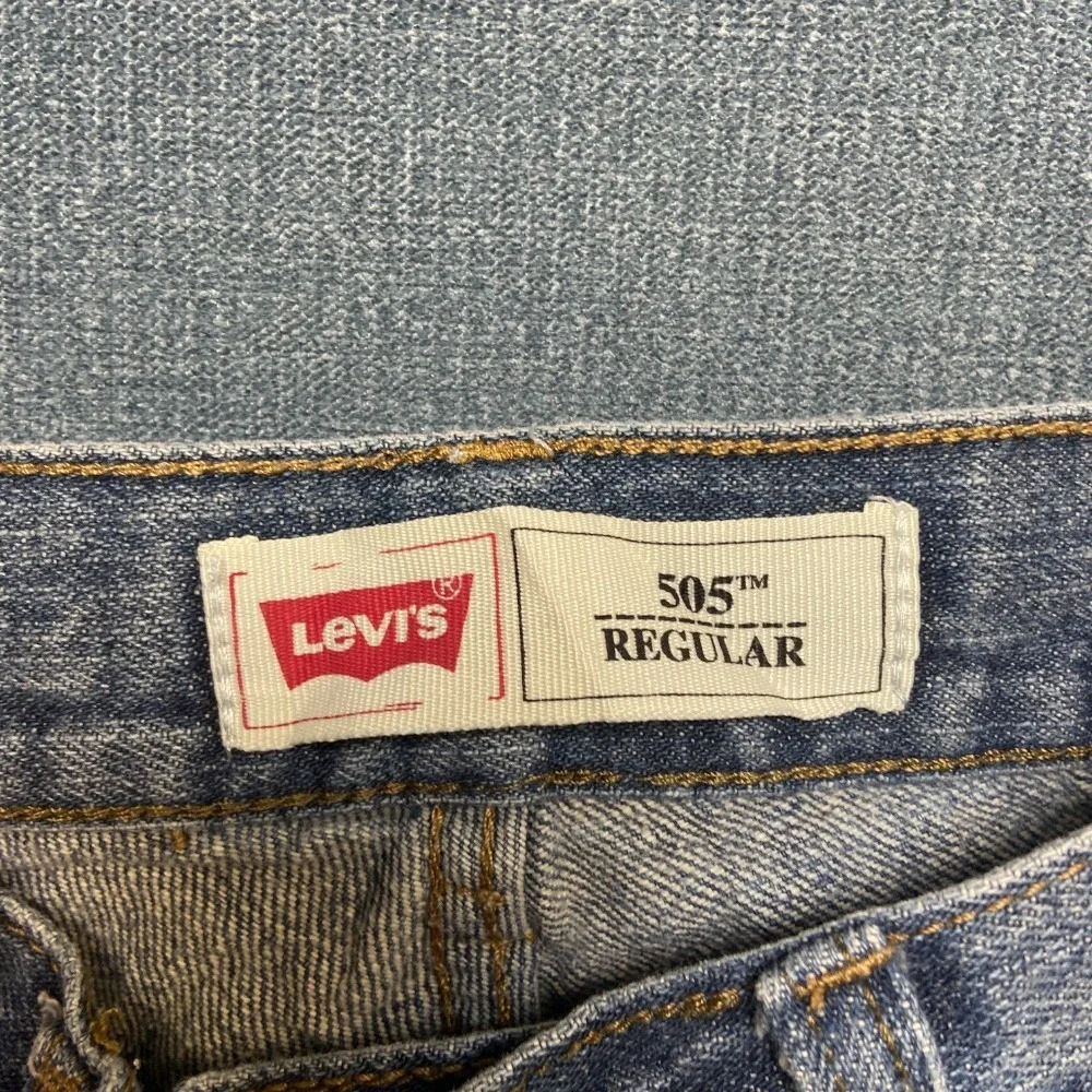 Vintage Levi's 505 Regular Fit Jeans Boys 10 Blue Denim Cotton Straight Trendy